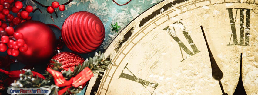 New Year Clock Countdown Cover Photo