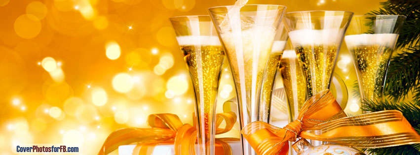 New Year Champagne Cover Photo