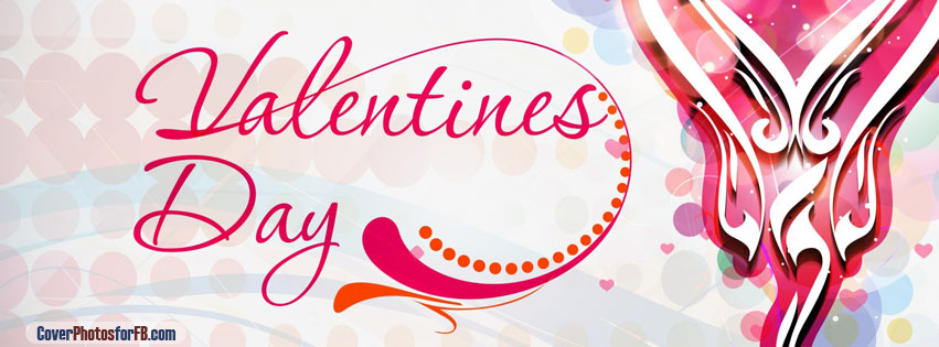 Happy Valentines Day Background Cover Photo