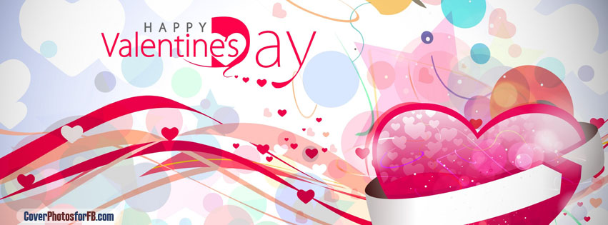 Valentines Day Background Cover Photo