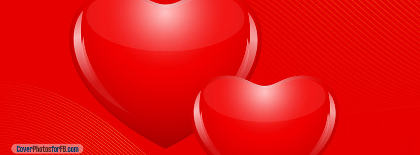 Valentines Day Hearts Cover Photo