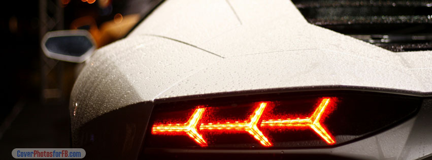 White Lamborghini Cover Photo