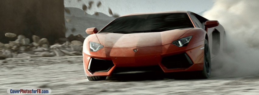 Red Lamborghini Cover Photo