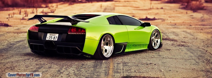 Green Lamborghini Cover Photo