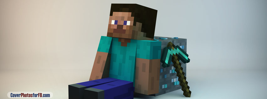 3d Minecraft Guy Cover Photo