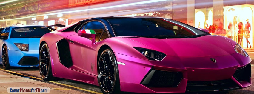Lamborghini Cars City Cover Photo