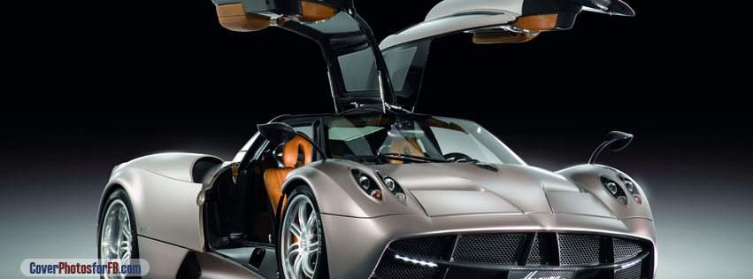 Pagani Huayra Gunmetal Front Side View Cover Photo