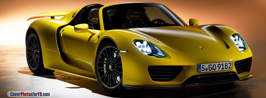 Porsche 918 Spyder Cover Photo