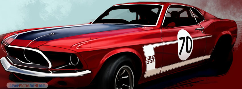 Ford Mustang Boss 302 Classic Car Cover Photo