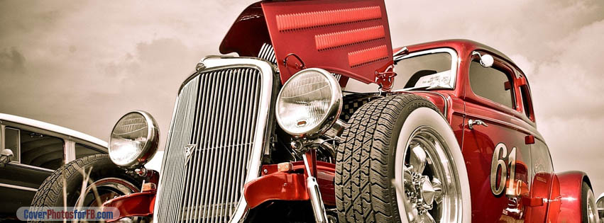 Hot Rod Car Cover Photo