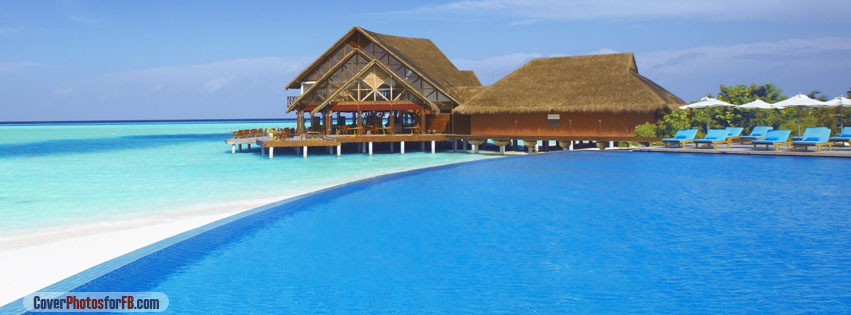 Huge Resort Swimming Pool Cover Photo