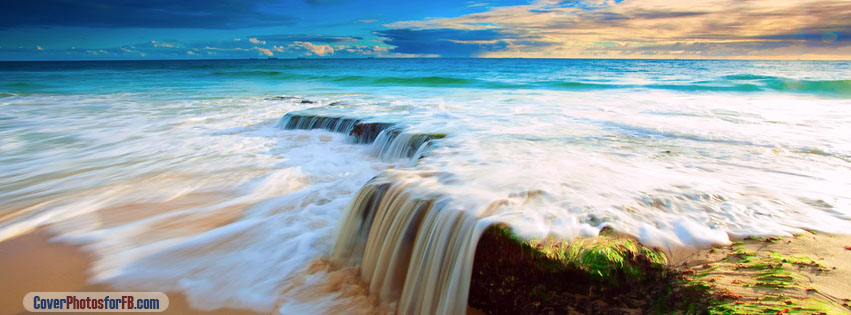 Sea Wave Waterfall Cover Photo