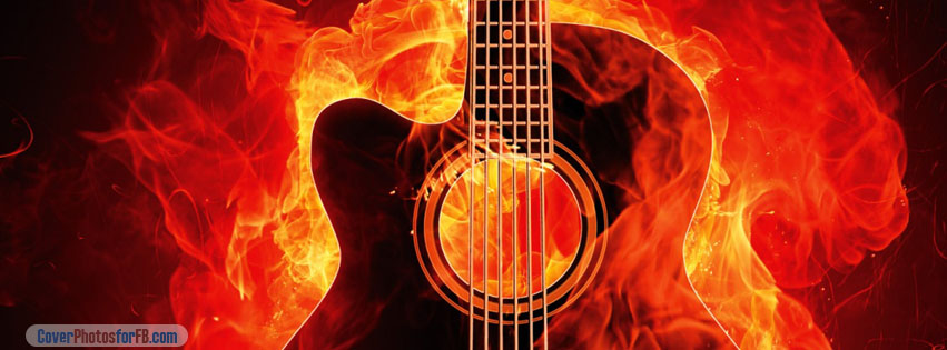 Fire Guitar Cover Photo