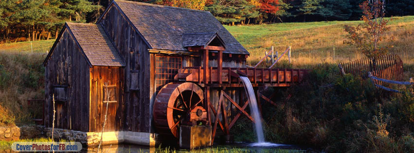 Gristmill Guilford Vermont Cover Photo
