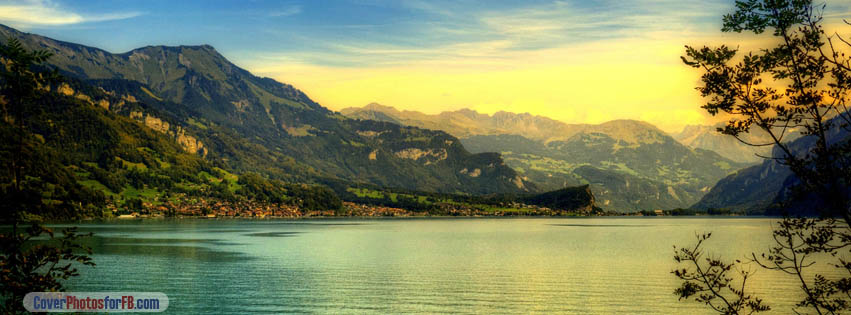 Beautiful Mountains Lake Cover Photo