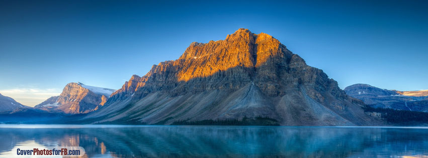 Bow Lake In Summer Cover Photo