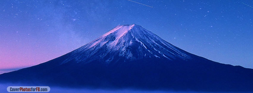 Fuji Mountain Sky Night Cover Photo