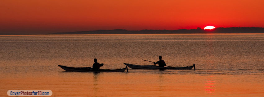 Sunrise Over The River Cover Photo