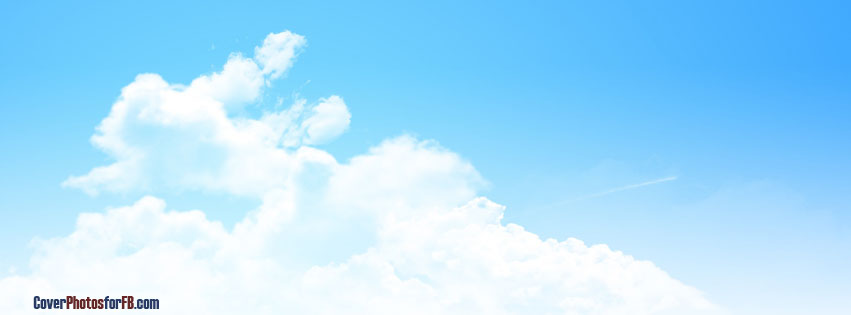 Clear Blue Sky Panorama Cover Photo