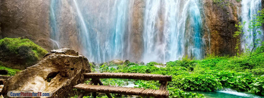 Amazing Waterfall Cover Photo