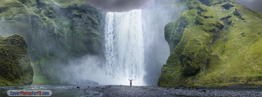 Nature Waterfall Cover Photo