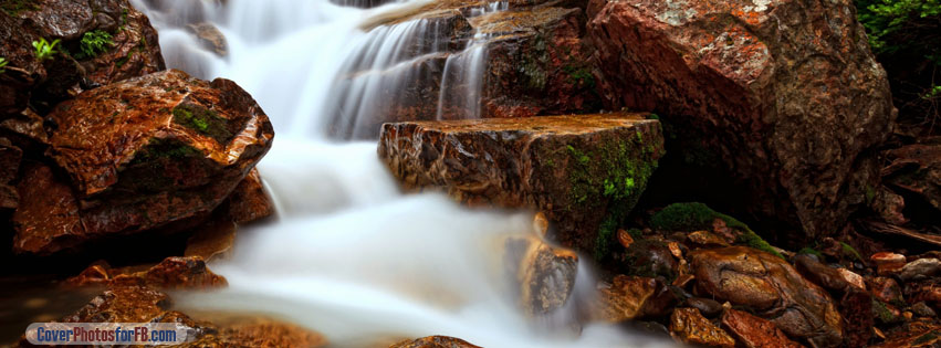 Rocky Waterfall Cover Photo