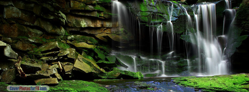 Gorgeous Waterfall Cover Photo