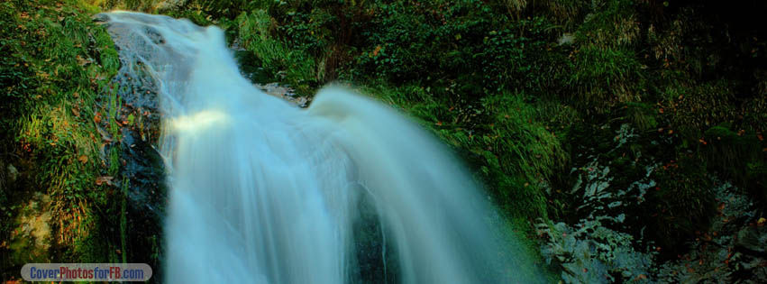 Natural Waterfall Cover Photo