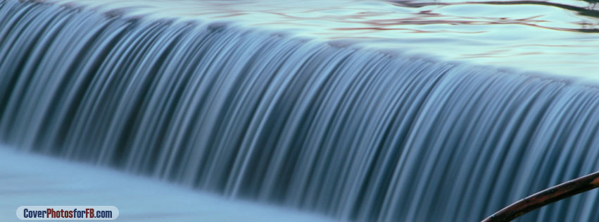 Waterfall Background Cover Photo