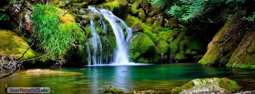 Waterfall Scenery Cover Photo