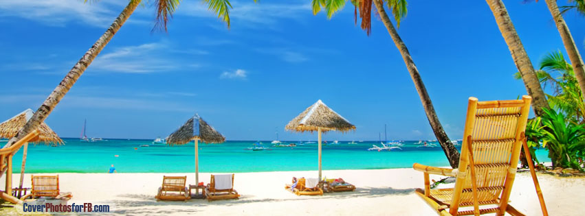 Tropical Paradise Beach Cover Photo