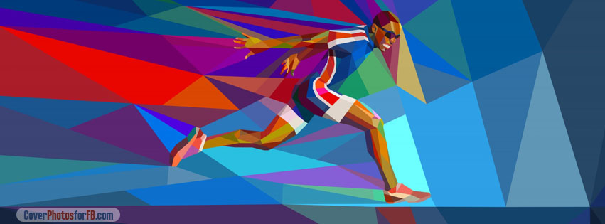 Male Olympic Runner Cover Photo