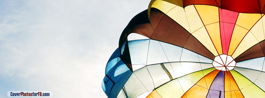 Colorful Parachute Cover Photo