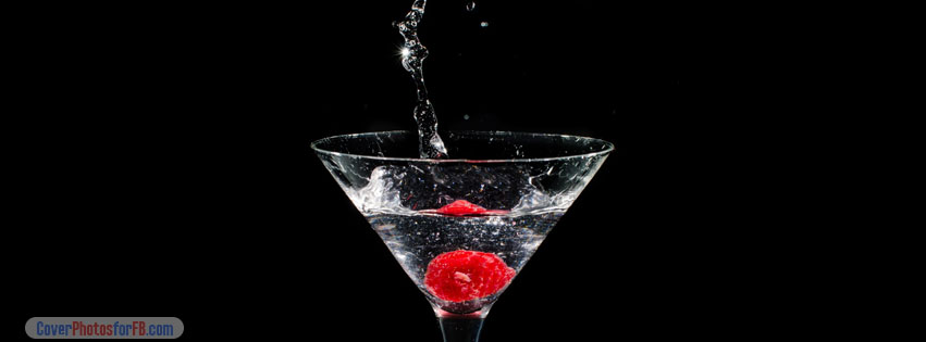 Raspberries Cocktail Cover Photo