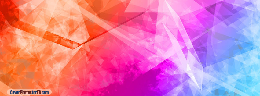 Colorful Abstract Polygonal Cover Photo