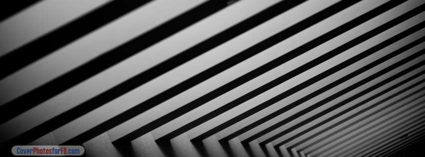 Black And White Stripes Cover Photo