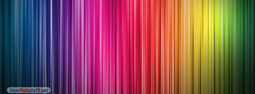 Rainbow Background Cover Photo