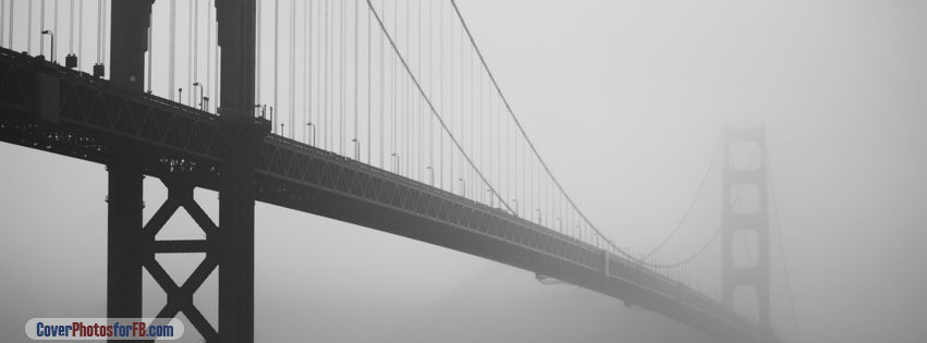 Golden Gate In Fog Cover Photo