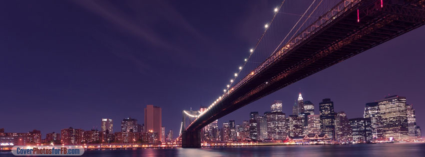 Brooklyn Bridge Manhattan New York Cover Photo