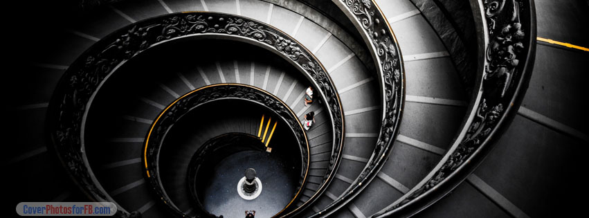 Spiral Stairs Vatican Museums Cover Photo
