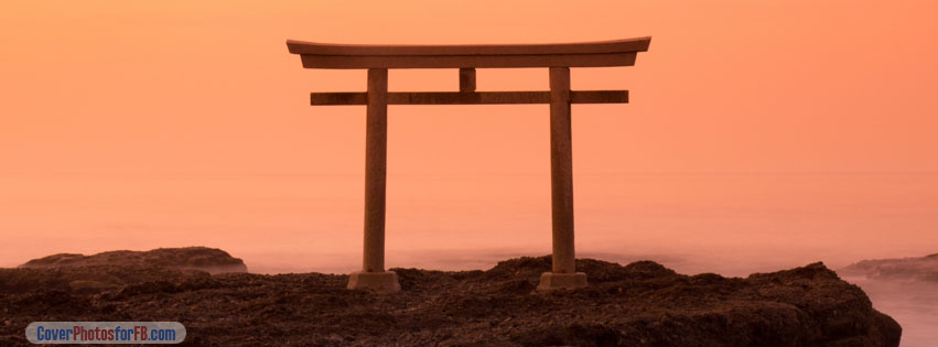 Sunrise View Torii Japan Cover Photo