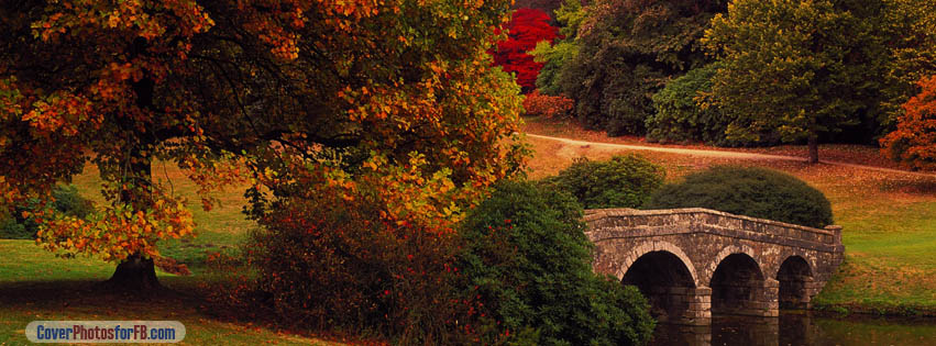 Bridge Stourhead Wiltshire United Kingdom Cover Photo