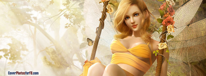 Fantasy Blonde Fairy Cover Photo