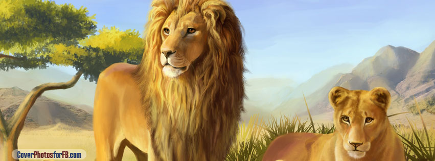 Lion Family Cover Photo