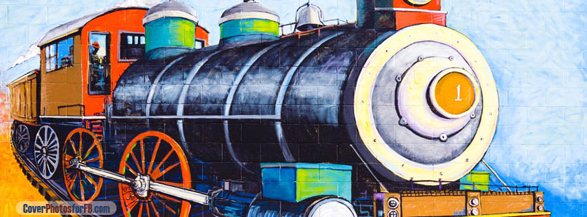 Choo Choo Train Painting Cover Photo