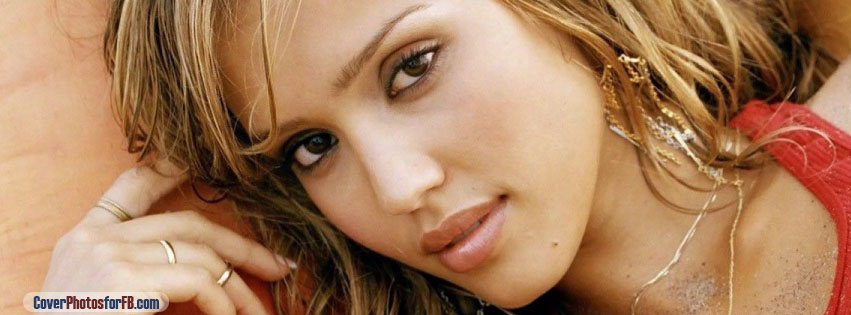 Beautiful Jessica Alba Cover Photo