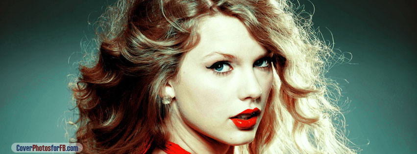 Taylor Swift Red Lips Cover Photo