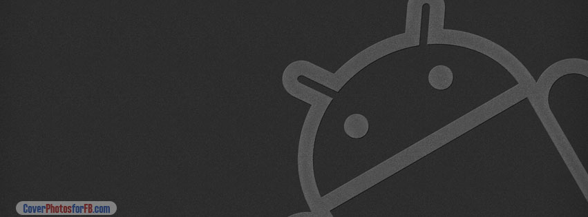 Android Logo Dark Cover Photo