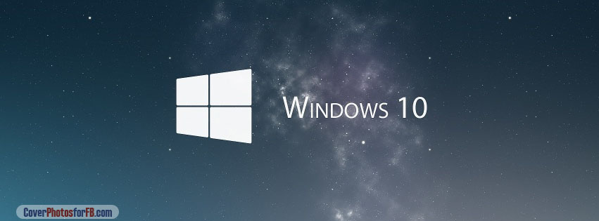 Windows 10 Logo Cover Photo