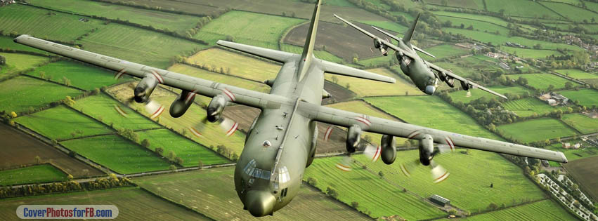 Military Transport Aircraft C 130k Hercules Cover Photo